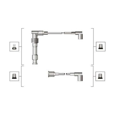 Високовольтні дроти MSQ0085 Magneti Marelli